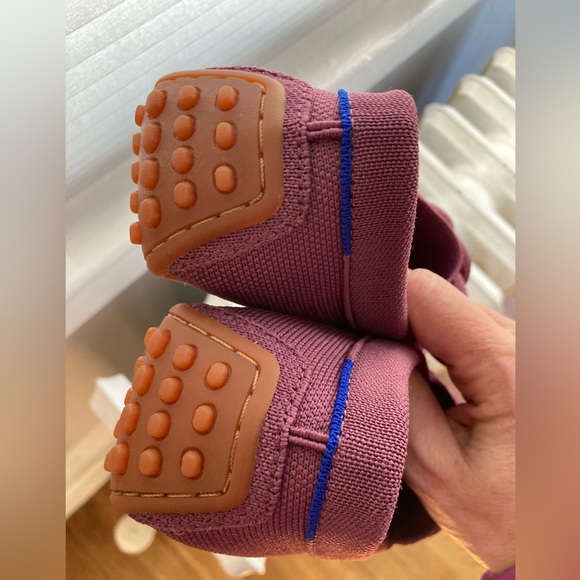 Rothy's Mauve Braid Driver. New - Picture 2 of 6